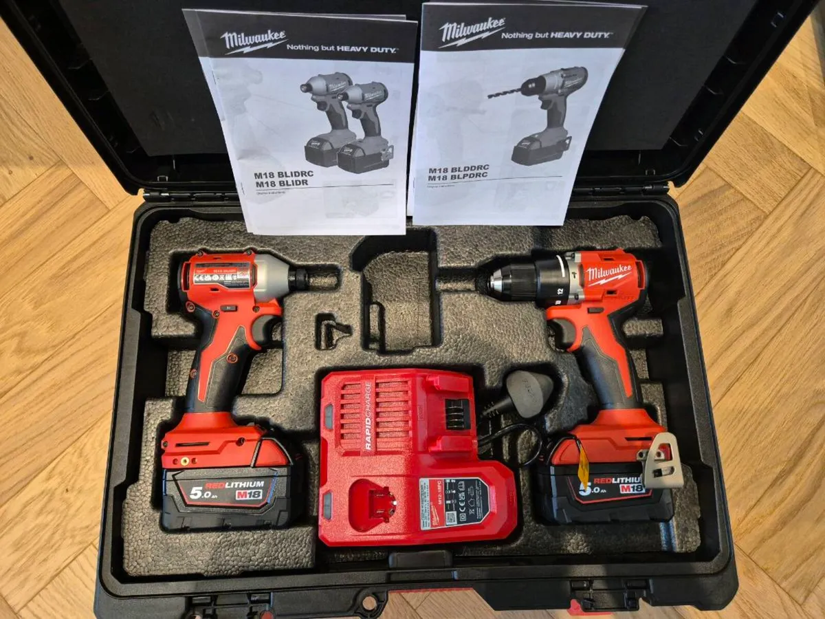Milwaukee M18 Brushless Combi Kit - Image 1