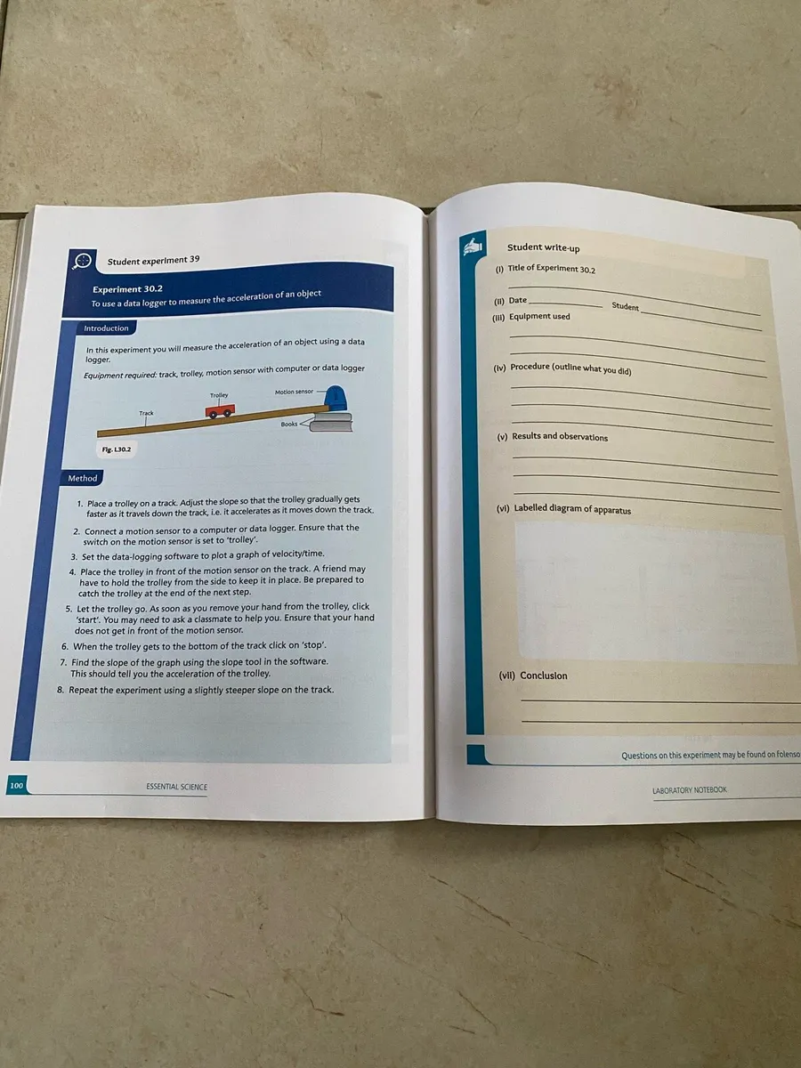 Junior Cycle Essential Science Student Notebook - Image 2