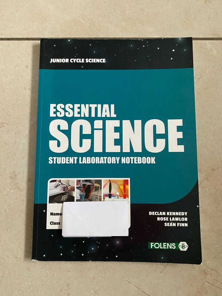 Junior Cycle Essential Science Student Notebook - Image 1