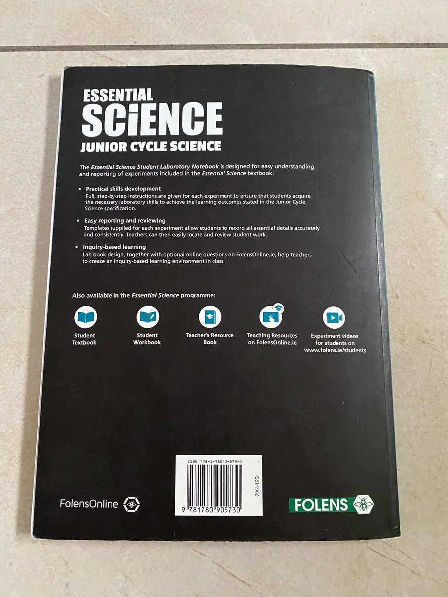 Junior Cycle Essential Science Student Notebook - Image 4