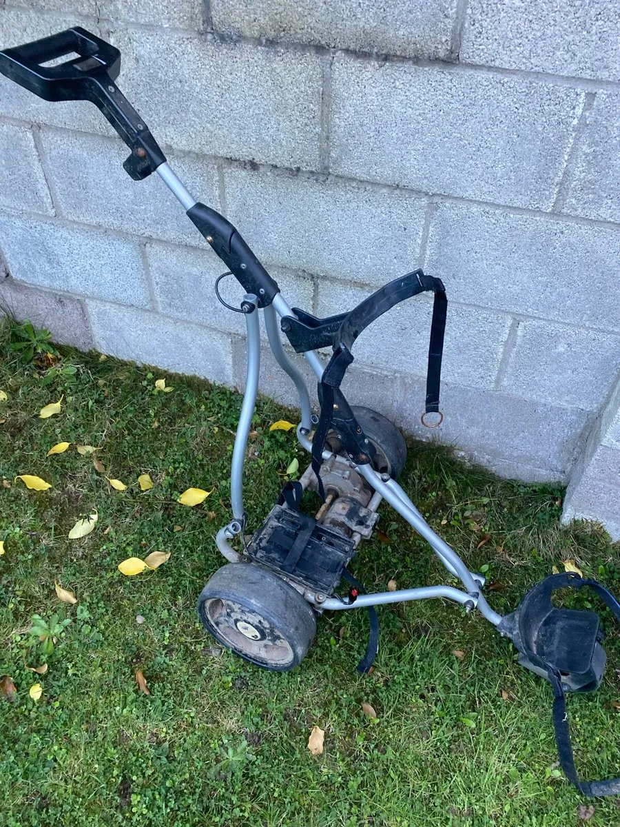 Golf bag and trolley - Image 3