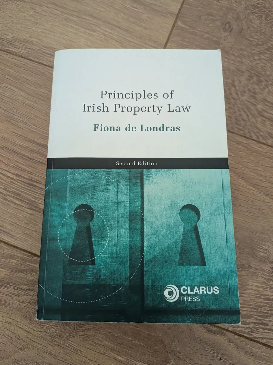 Principles of Irish Property Law Fiona de Londras