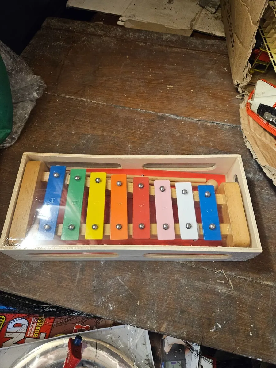 Childs Wooden Xylophone Sealed - Image 1