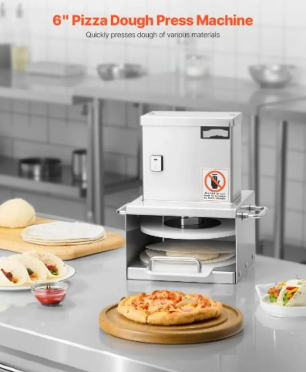 Electric Pizza Dough Press Machine, 6 inch Pizza - Image 2