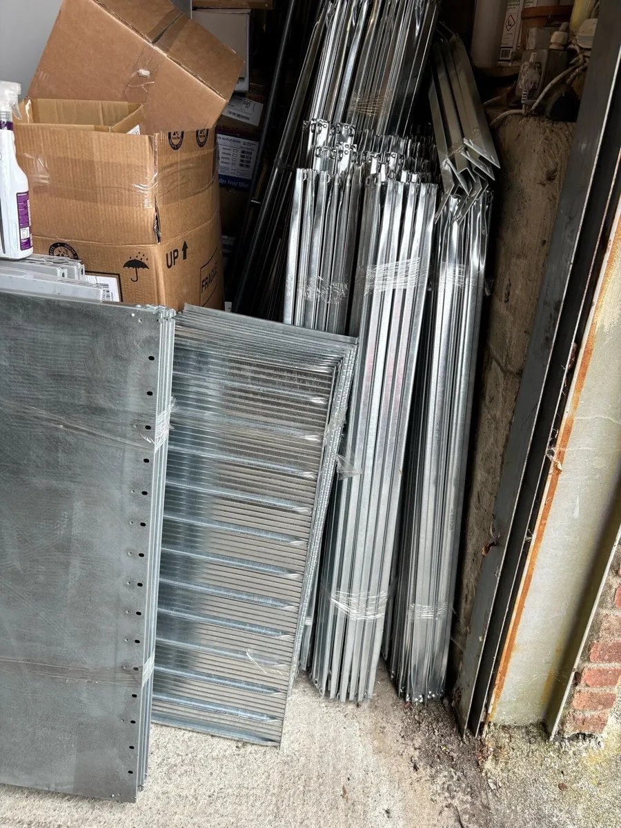 Lots of  light duty racking - Image 4