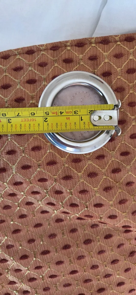 Red Heavy weight Curtains - Image 1