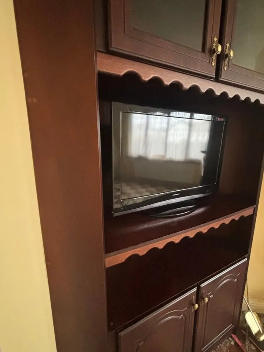 TV wood corner unit - Image 2