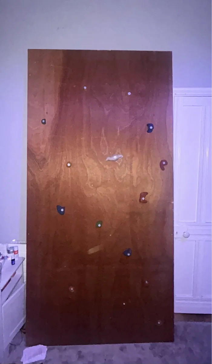 DIY climbing wall