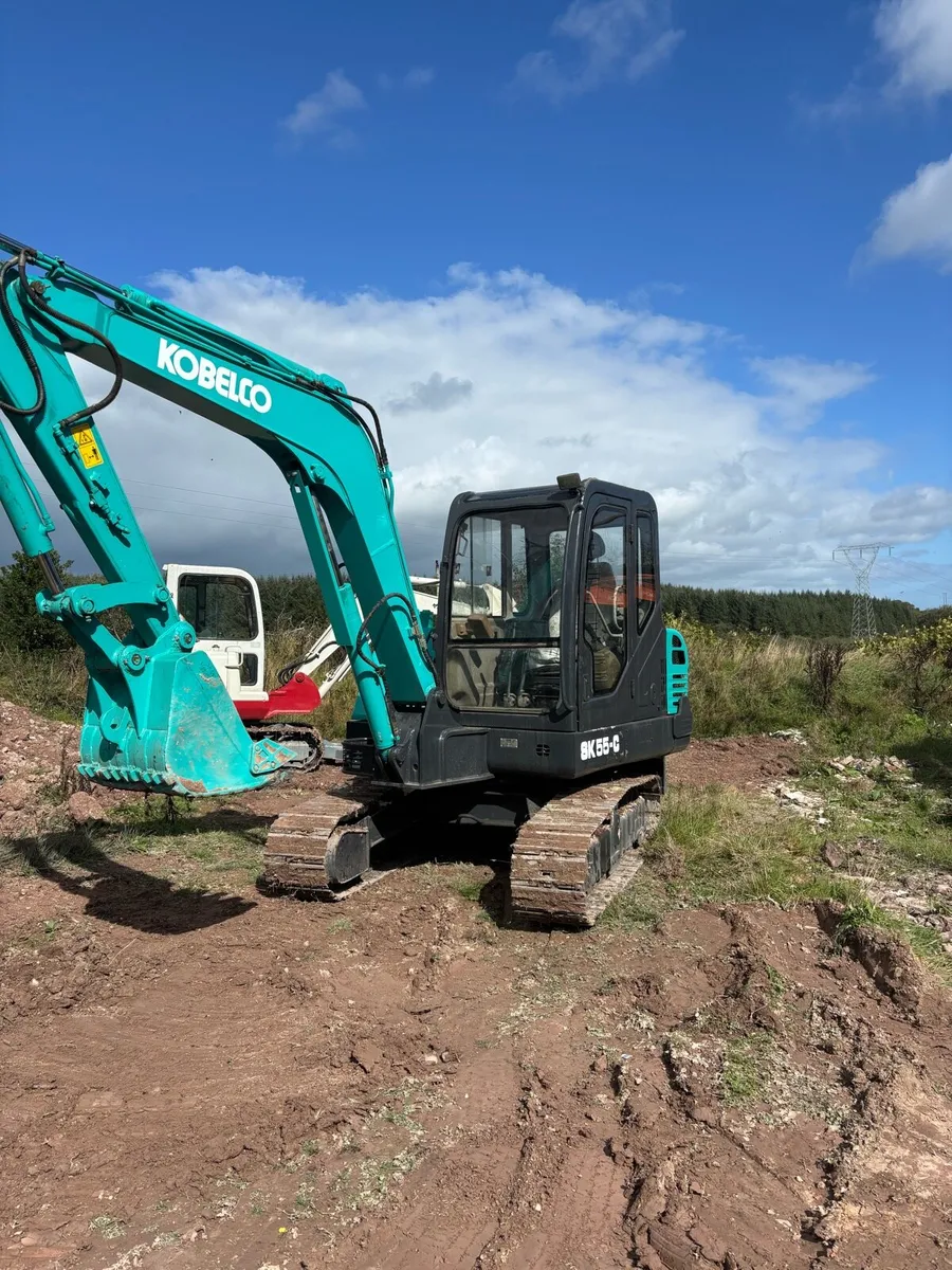 2014 Kobelco SK55-C | 6,000 Hours | Just Serviced - Image 2