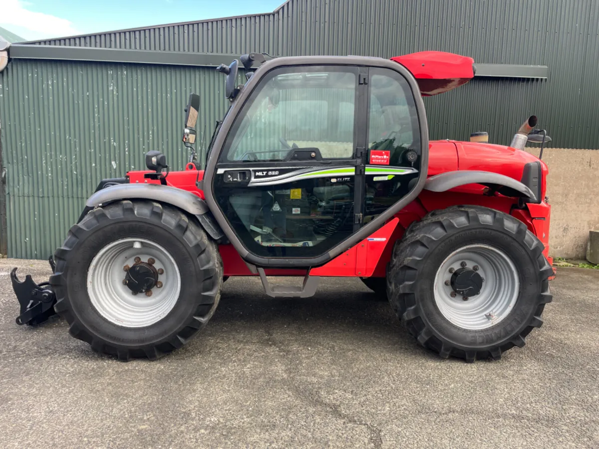 Manitou MLT629, low hours, very tidy.
