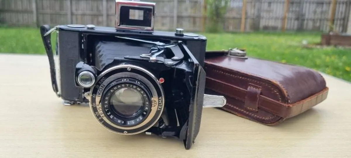 Vintage Zeiss Ikon Nettar Telma Analog Camera - Image 3