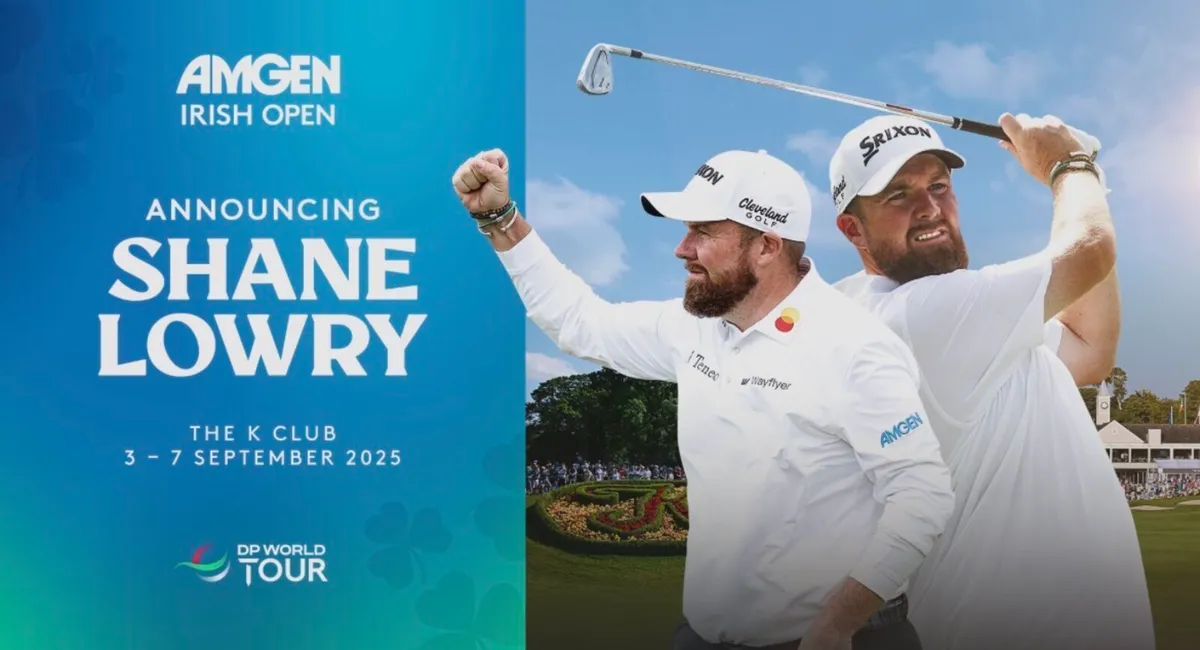 Irish open golf tickets Saturday 18th grandstand