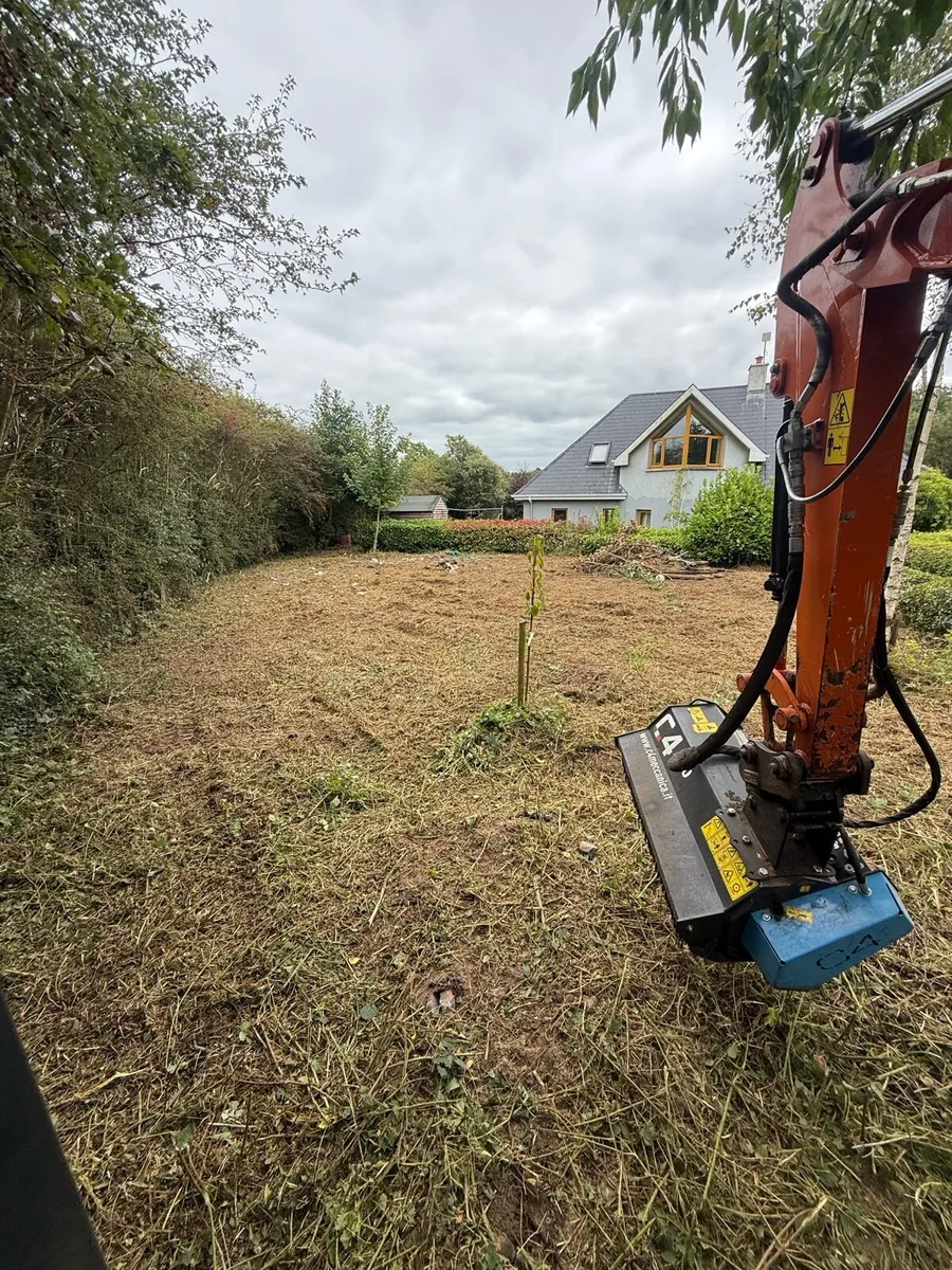 2026 C4 mini digger mulcher - Image 3