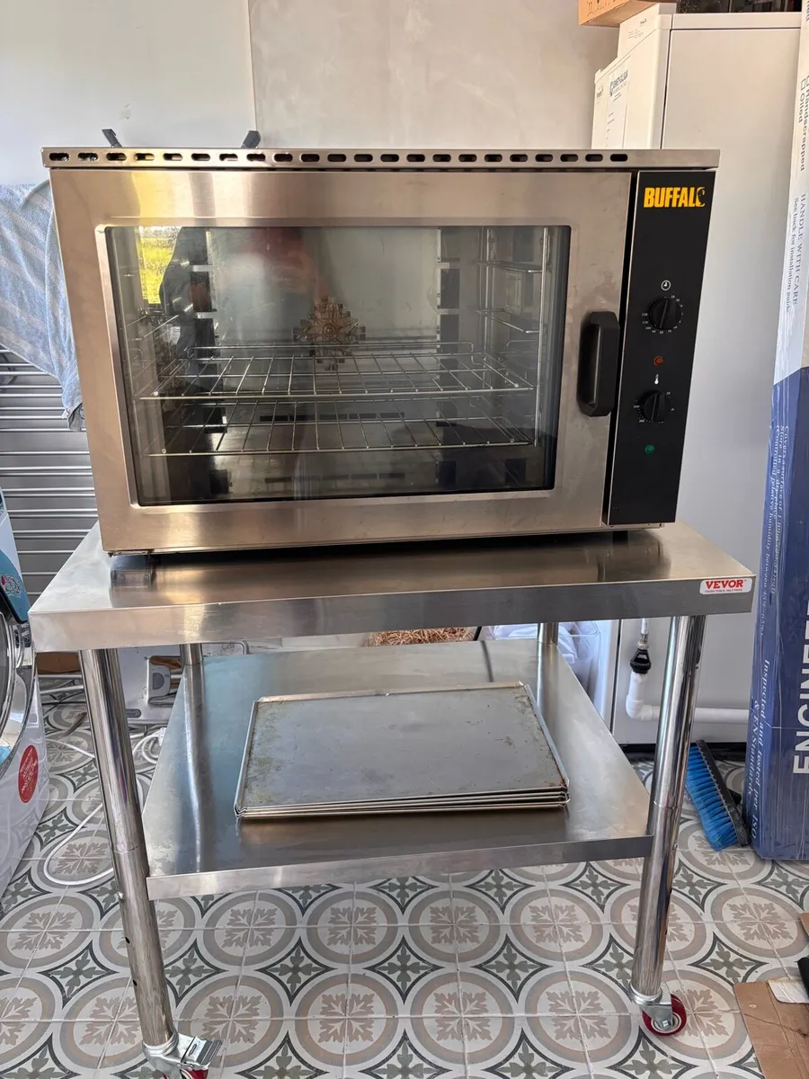 Buffalo 100l Commercial Convection Oven - Image 1