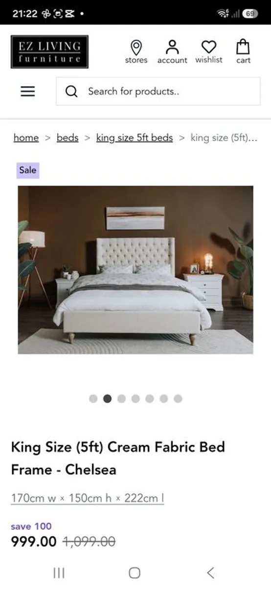 Bed frame - Image 1