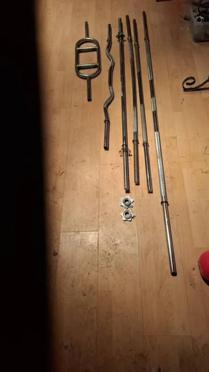 Weights Plates and bars - Image 3