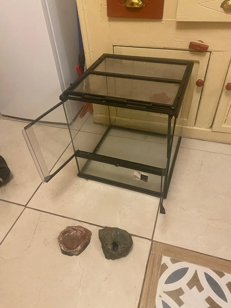 Exo terra terrarium + Extras - Image 1
