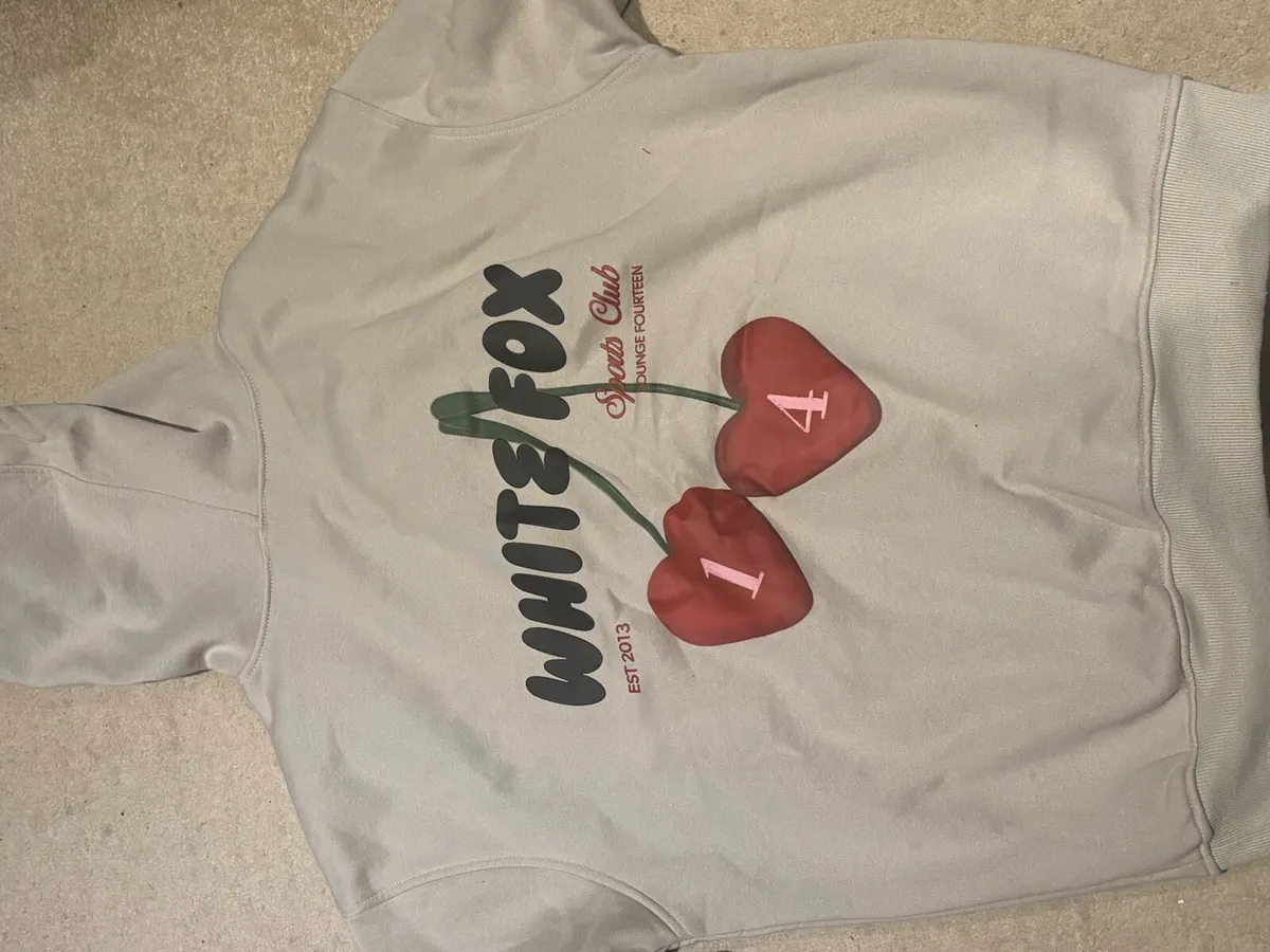 White Fox Hoodie - Image 2