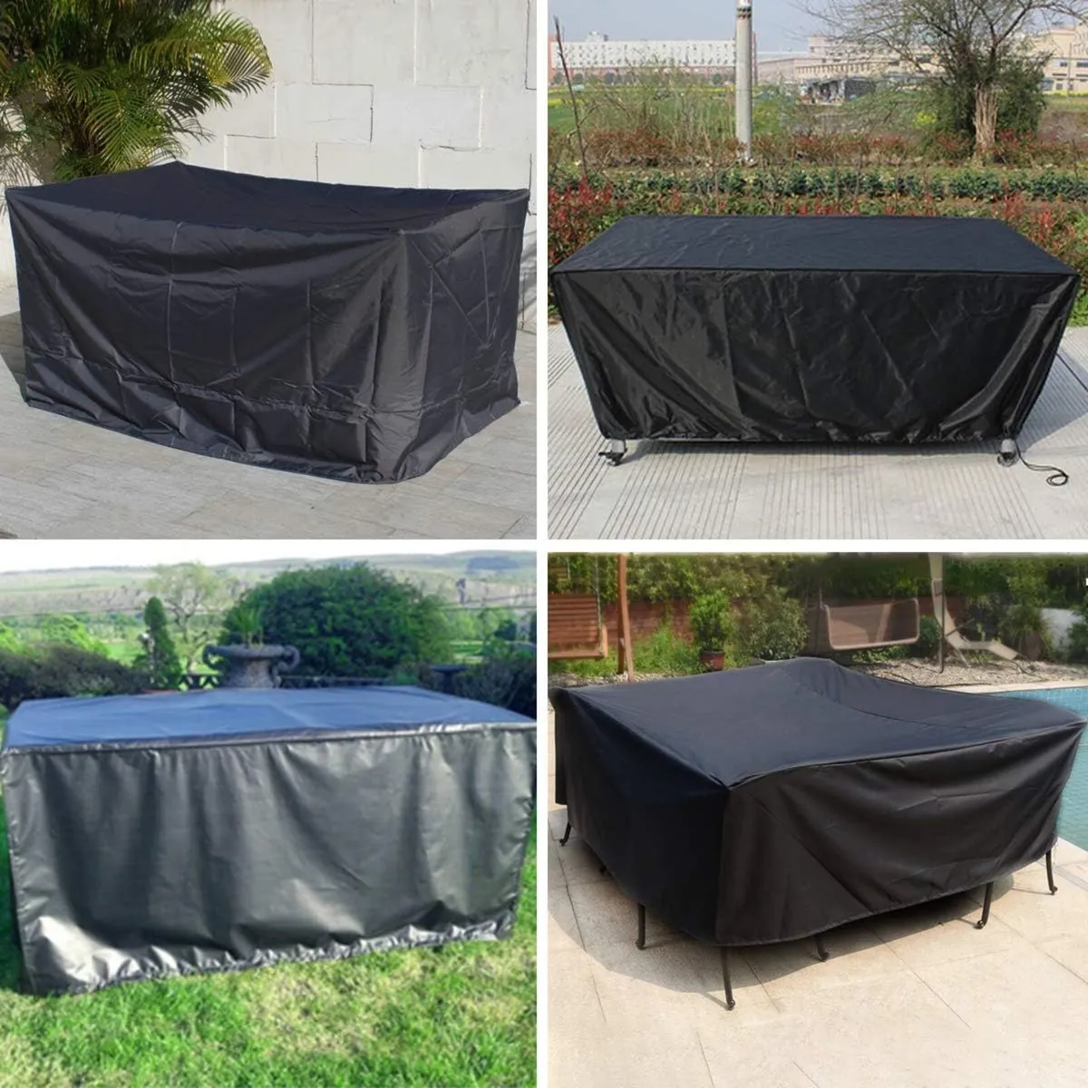 Waterproof Garden Furniture Cover 242x182cm - Image 2