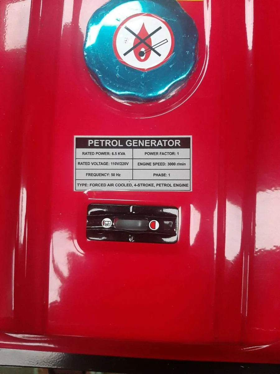 Honda 6.5 KVA Generator new - Image 3