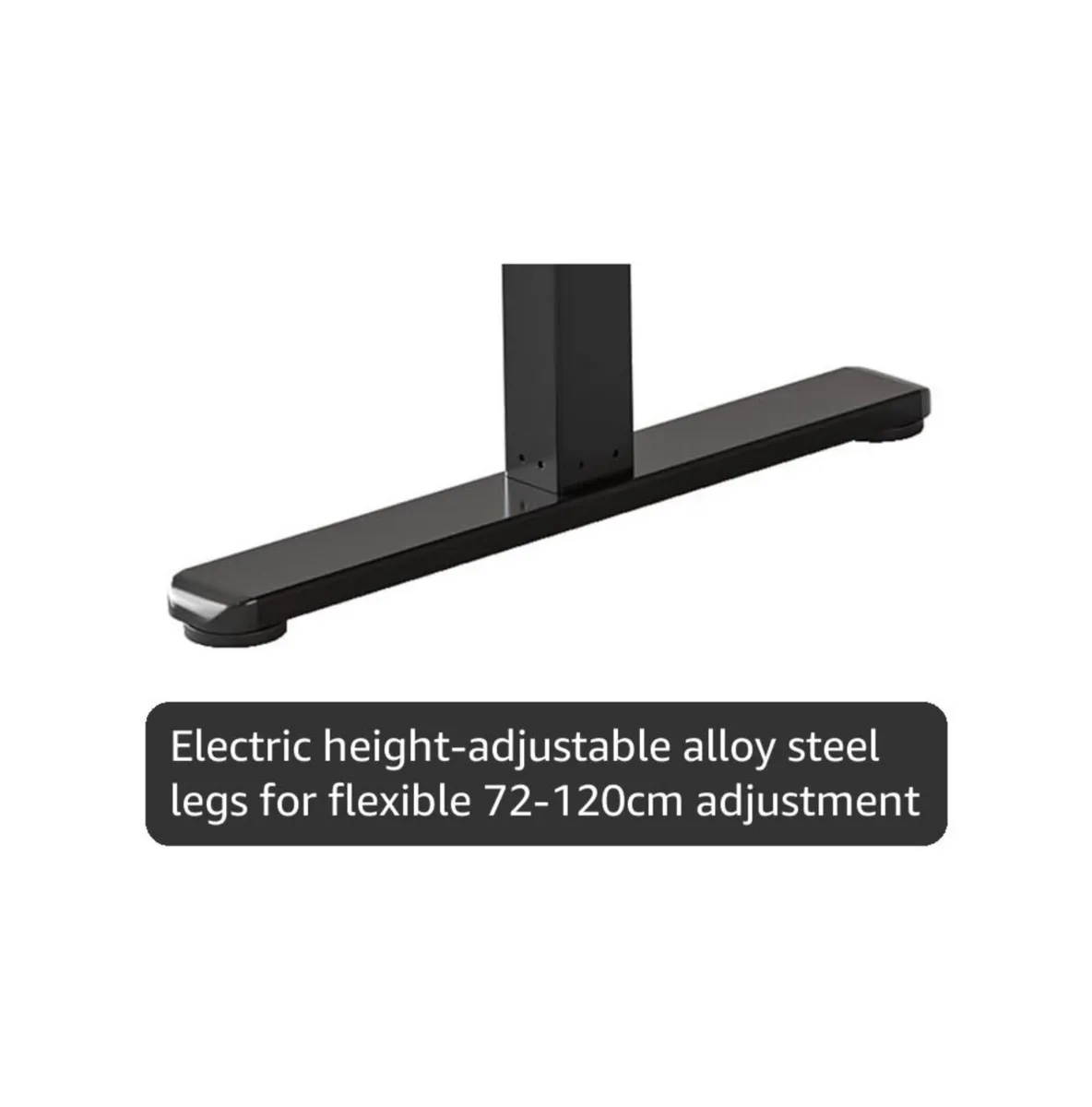 Electric Standing Desk 120 x 60 cm, Height Adjusta - Image 3