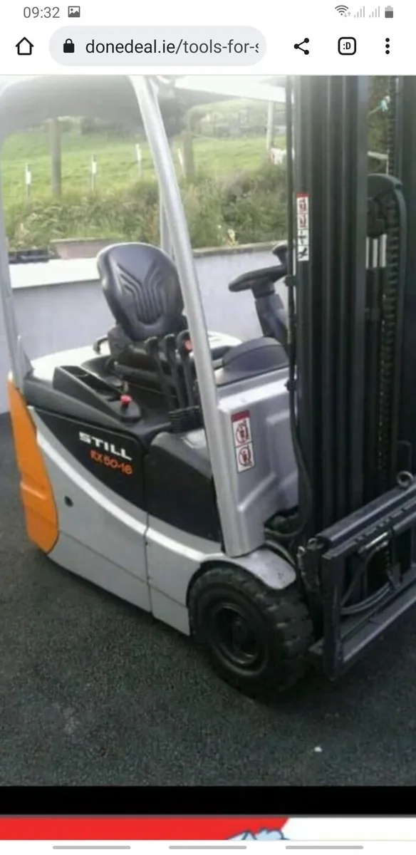 Still 1.6 ton electric forklift - Image 4