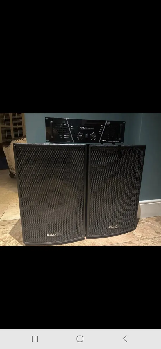 Amp and speaker system - Image 1