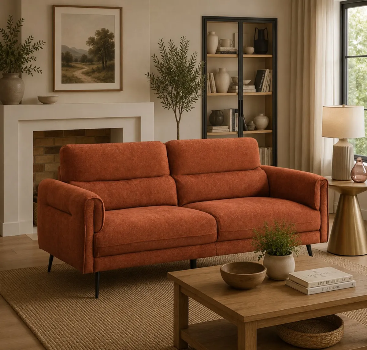 Brand new Oakley 3 seater couch reduced