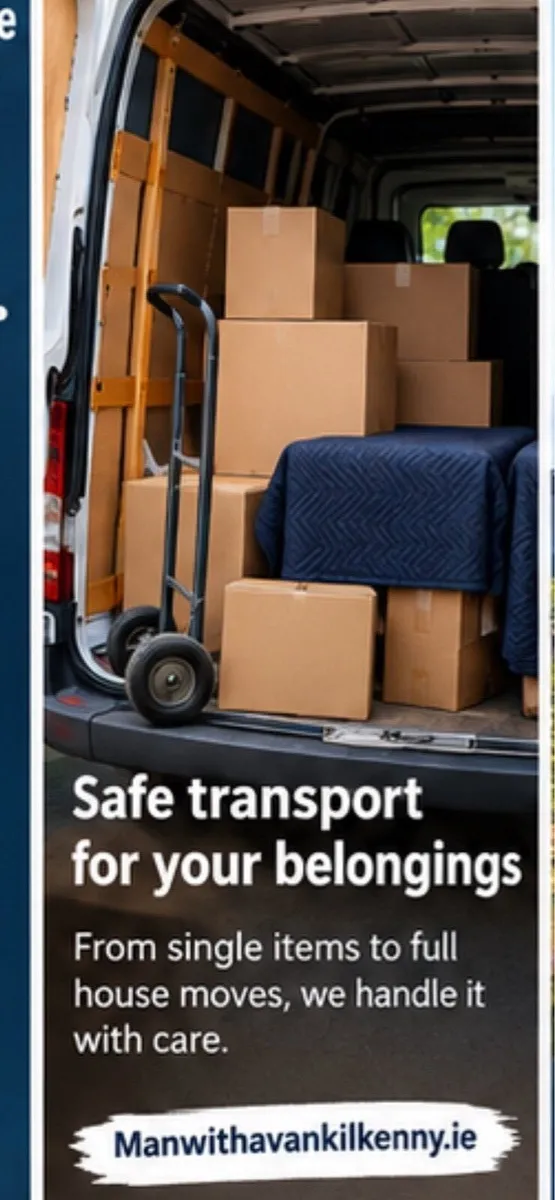 Man With a Van Kilkenny | House Removals - Image 2