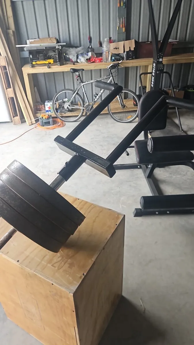 Hack Squat Barbell Attachment - Image 1