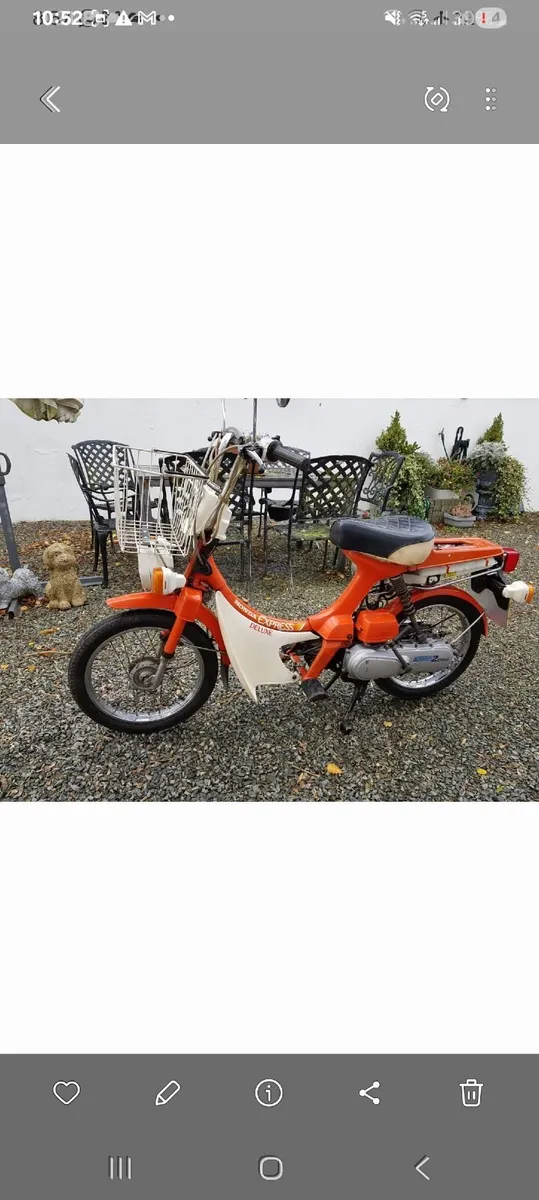 Honda collectors bike 50cc - Image 1