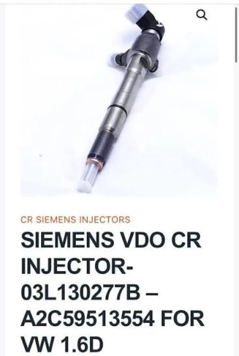 NEW INJECTORS  AUDI, VW, SEAT,SKODA  1.6 TDI - Image 1