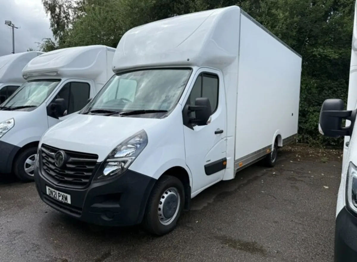 2021 Vauxhall Movano Luton Low Loader Van - Image 1