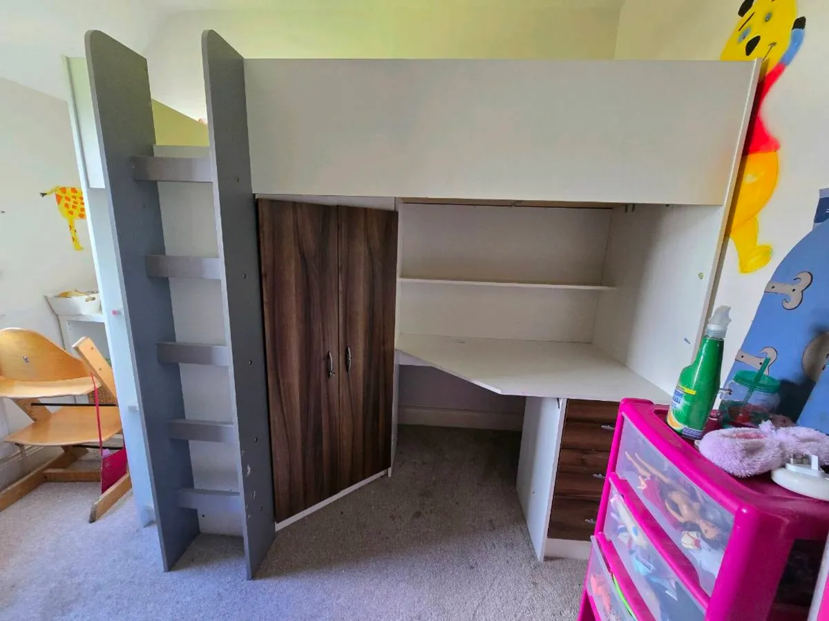 Cambridge High Sleeper Cabin Bed in Excellent Cond - Image 1