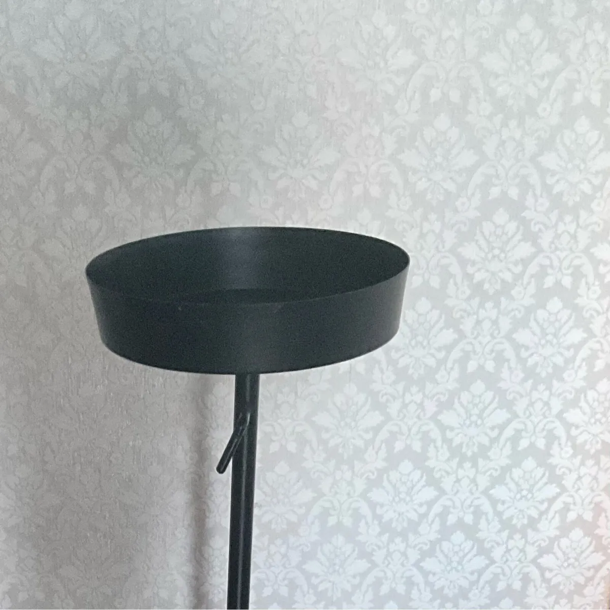 Wrought Iron Pedestal Plant Stand - Image 1