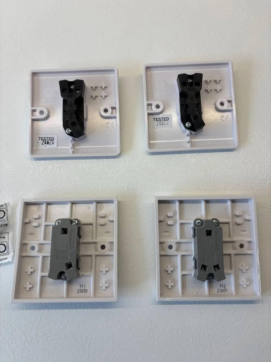 Double Socket + Extra Switches , Junction Box - Image 3