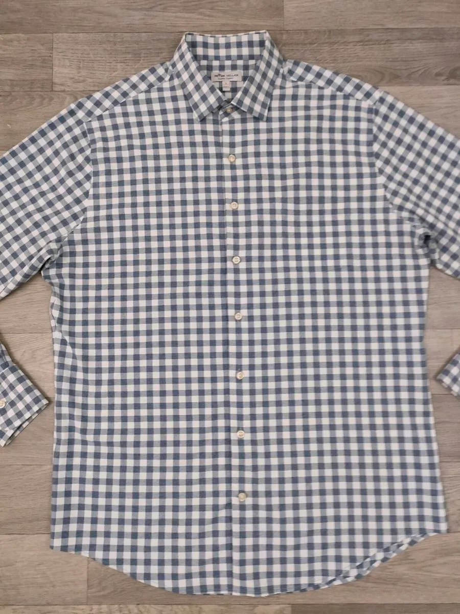 Peter Millar Summer Comfort Golf Shirt Mens Large - Image 2