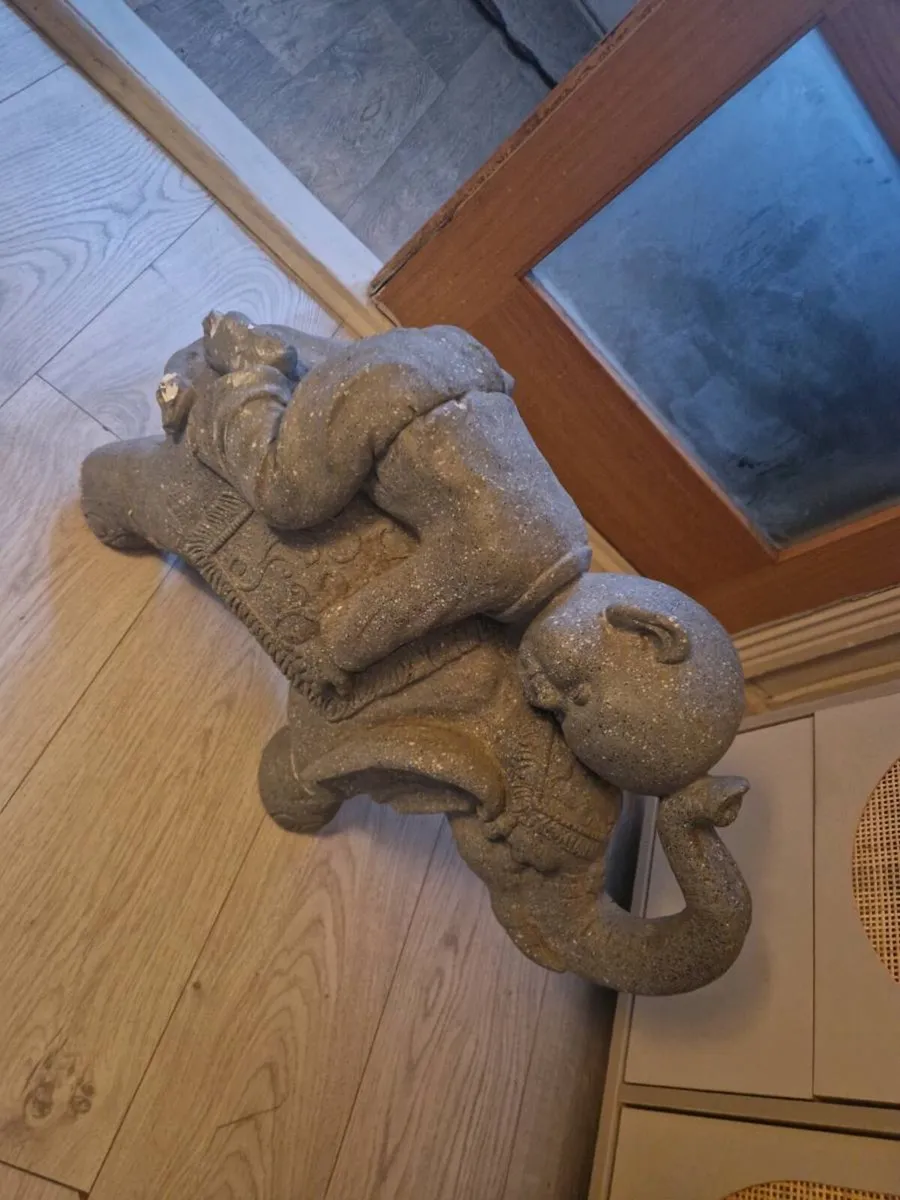 Stone elephant ornament - Image 2