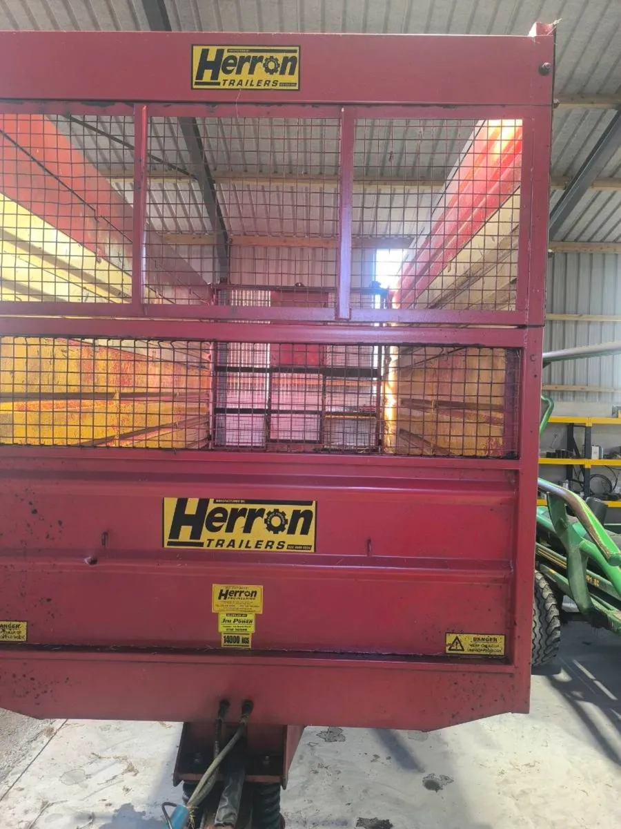 Herron 18ft silage trailer - Image 3
