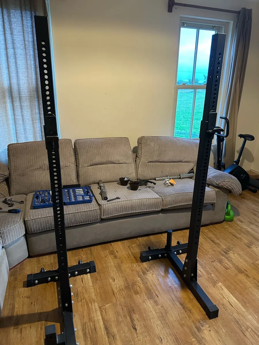 HIT Fitness Free Standing Squat Rack - Image 1