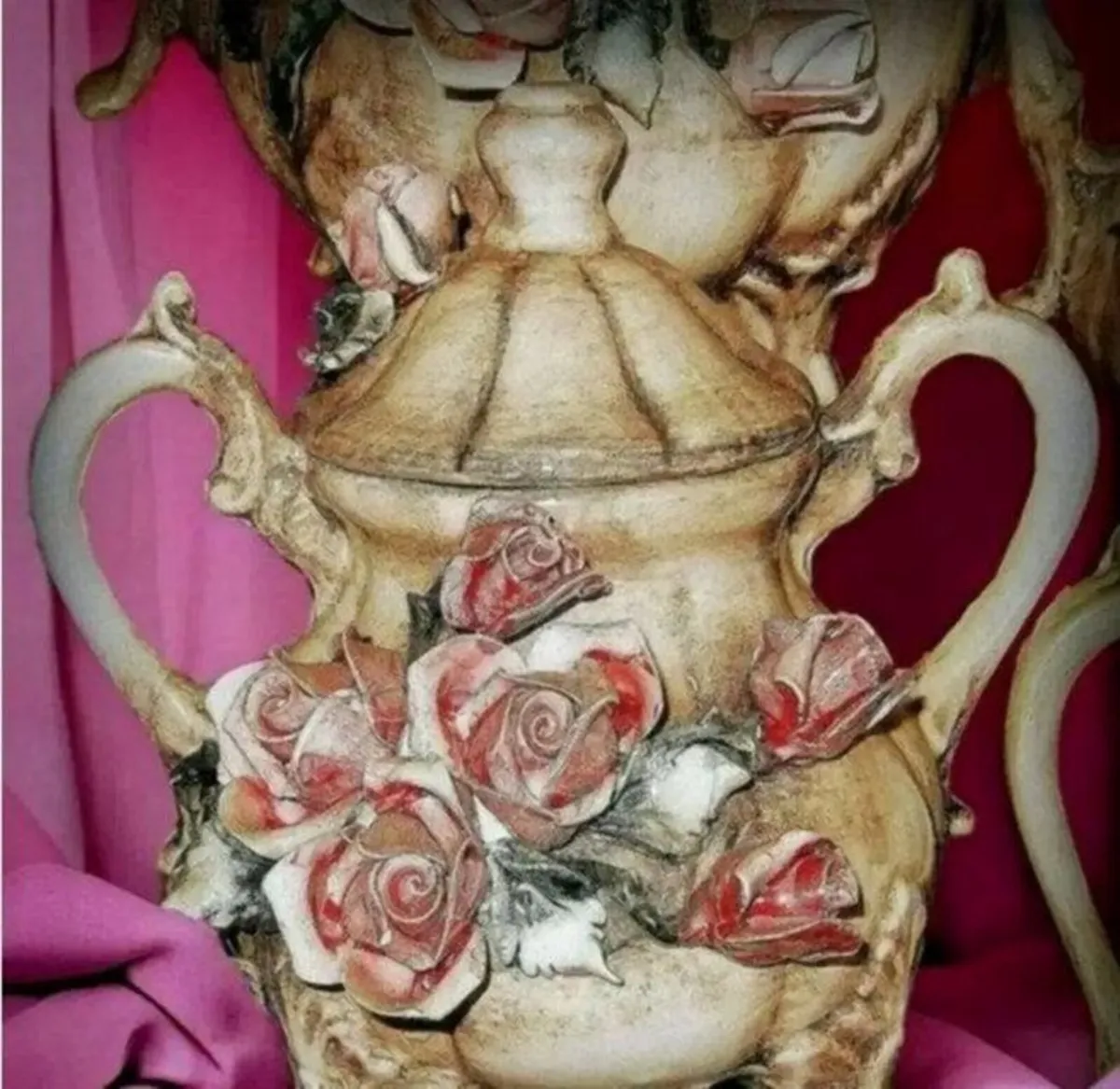 Authentic Vintage Capodimonte 4-Piece Set - Image 4