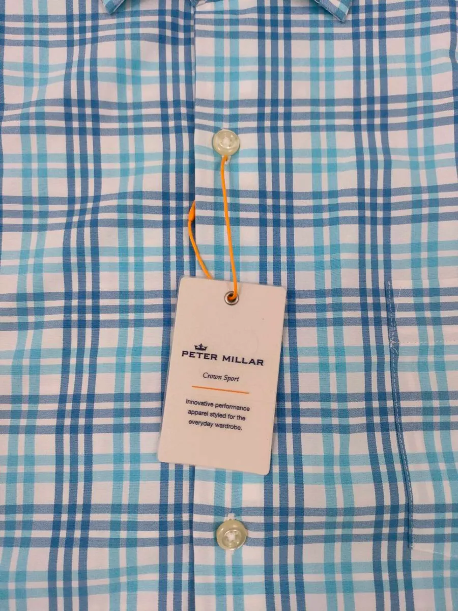 New Peter Millar Summer Comfort Golf Shirt Mens XL - Image 3