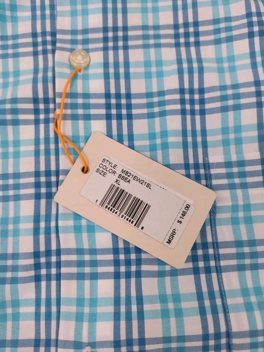 New Peter Millar Summer Comfort Golf Shirt Mens XL - Image 4