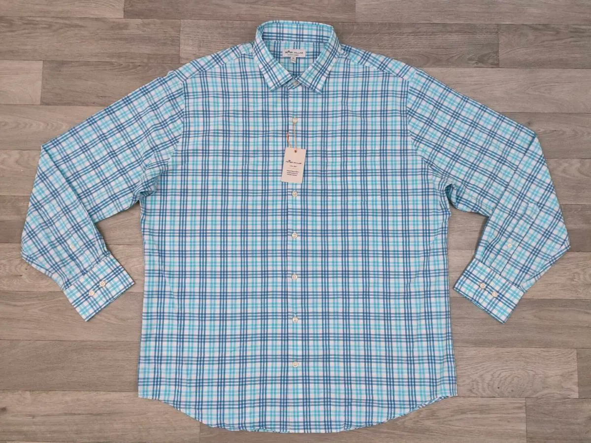 New Peter Millar Summer Comfort Golf Shirt Mens XL - Image 1