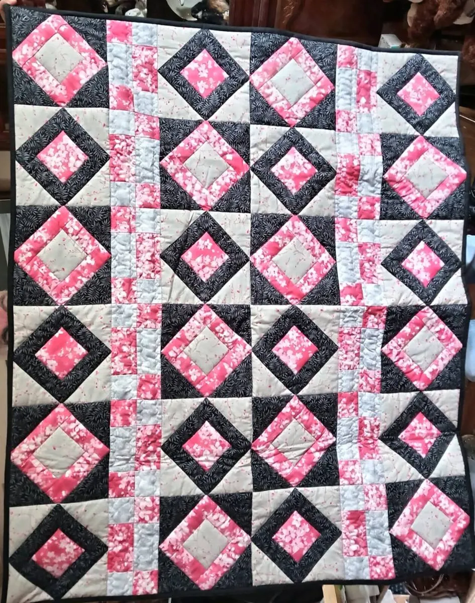 Lapsize? Handmade Quilt - Image 1