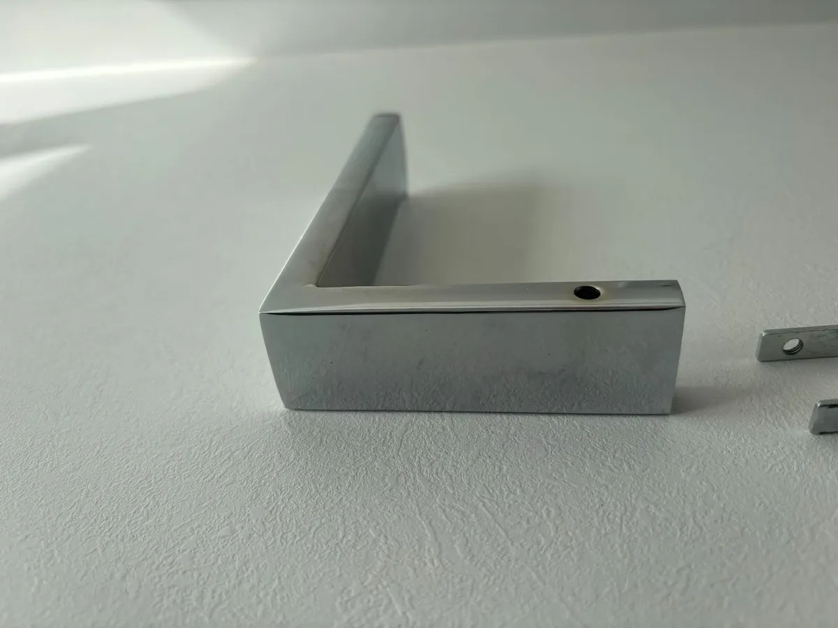 Next Square Chrome Toilet Roll Holder - Image 3