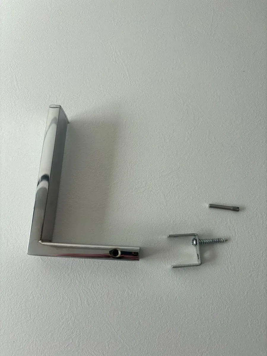 Next Square Chrome Toilet Roll Holder - Image 4