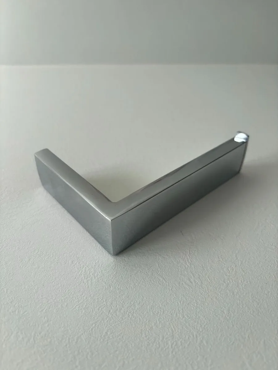 Next Square Chrome Toilet Roll Holder - Image 1