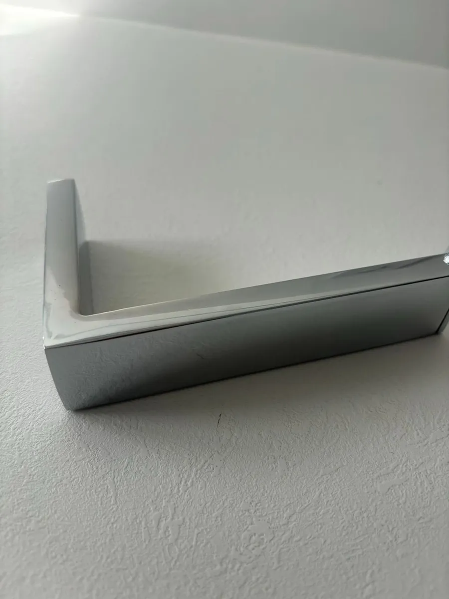 Next Square Chrome Toilet Roll Holder - Image 2