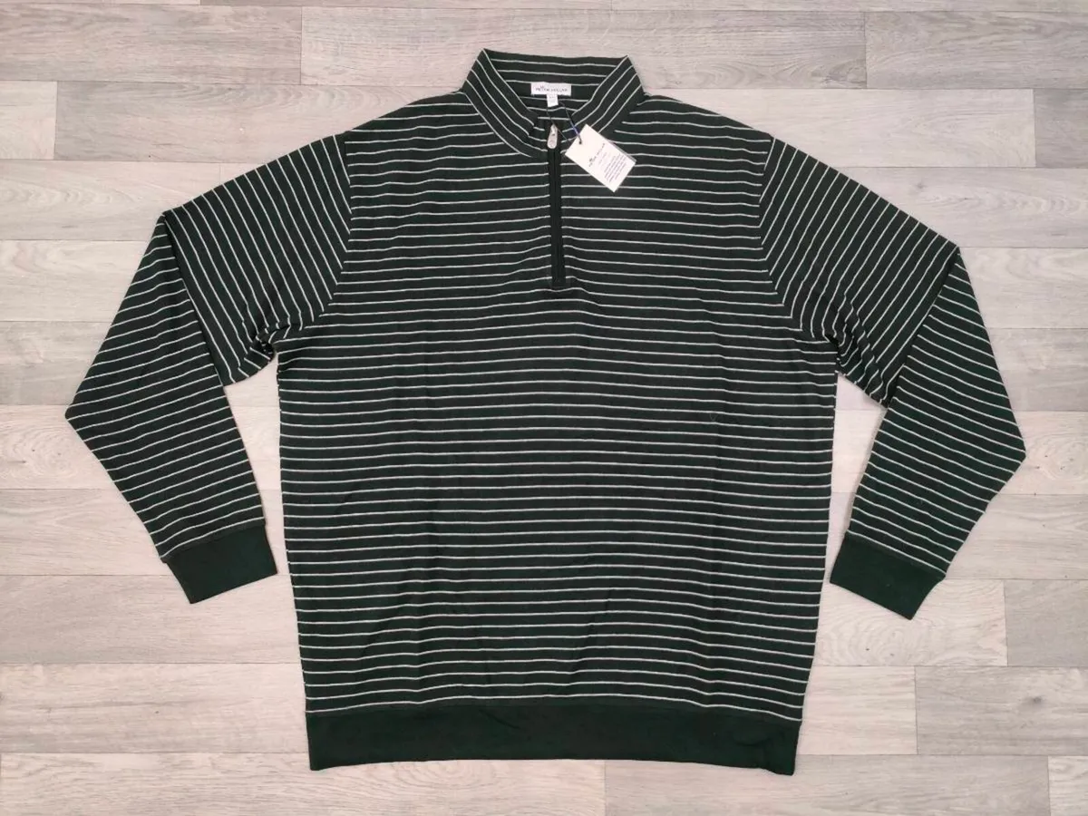 New Peter Millar Half Zip Golf Jumper Mens XXL - Image 1
